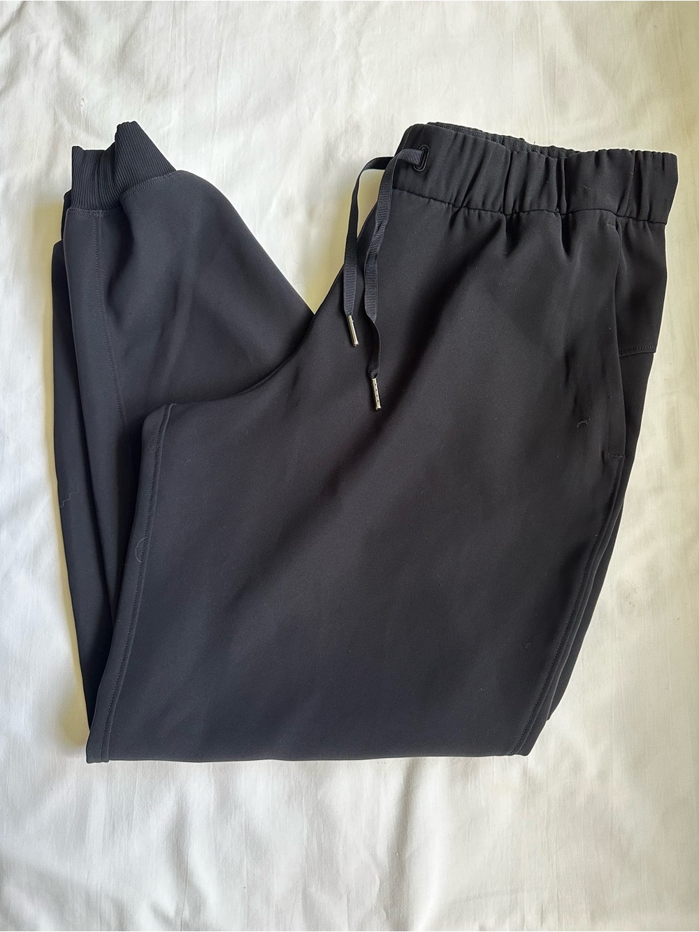 lululemon athletica Black Women's On The Fly Lightweight Joggers with Drawstring